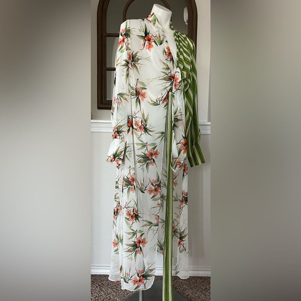 Anthropologie’s PatBo High-Low Tunic Mixed Print Blouse, Size XL New w/Tag - Picture 11 of 17